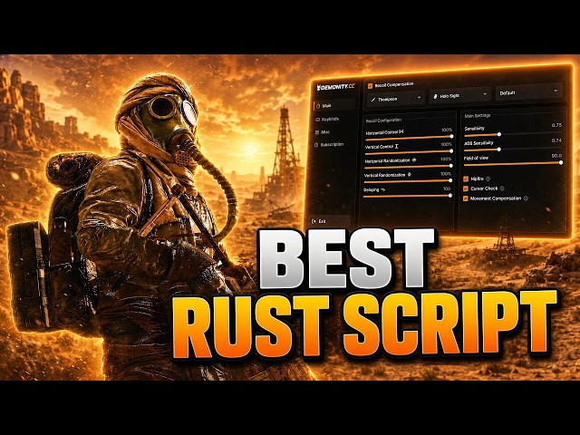 This Script Gives You Zero Recoil in Rust (Demonity)