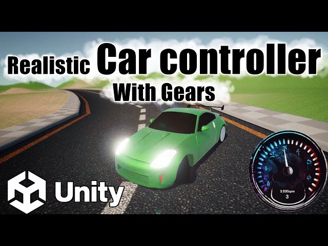 Realistic Car Controller Unity with gears, Engine simulation + Download