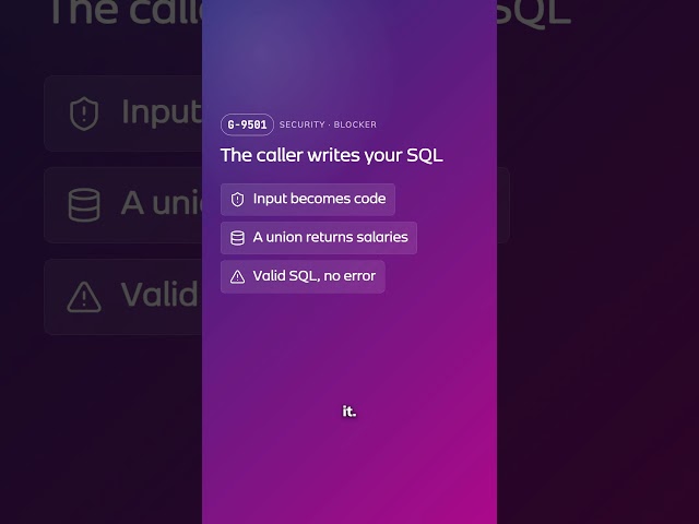 The count function that lets callers read any table | dbLinter G-9501