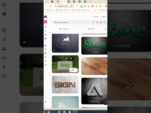 Logo Mockup Create By AI #logo #logomockup #design #aidesign