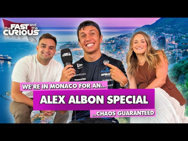 ALEX ALBON IN MONACO | Specially extended interview