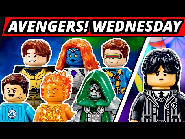 NEW Avengers Doomsday Sets! Wednesday Minifigure! How to Train Your Dragon X Fast & The Furious?!