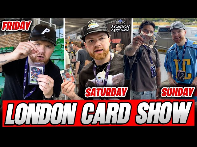 I Spent the Entire Weekend at the London Card Show!