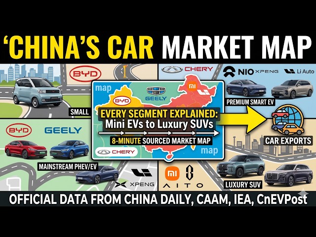 China's Car Market Explained: Every Segment from Mini EVs to Luxury SUVs
