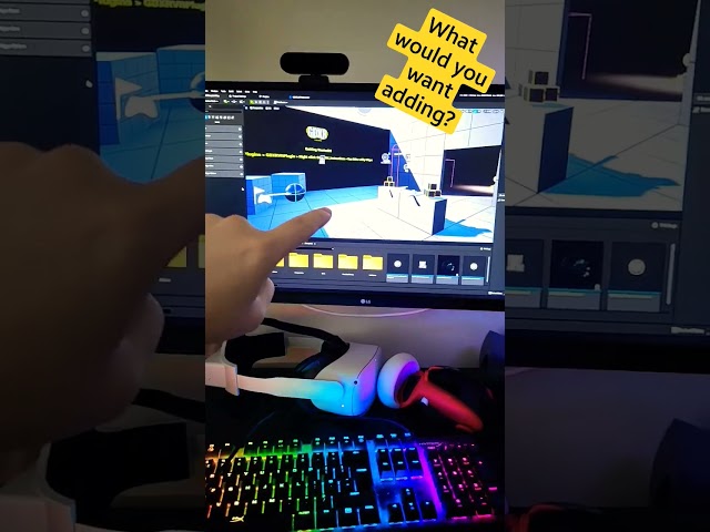 what feature does every VR game need? #vr #coding  #virtualreality #blueprints #unrealengine5