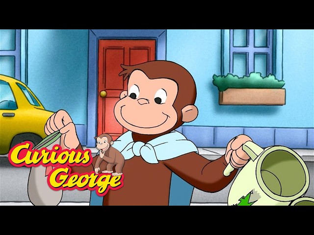 George Sweeps The City🧹 🐵 Curious George 🐵 Kids Cartoon 🐵 Kids Movies