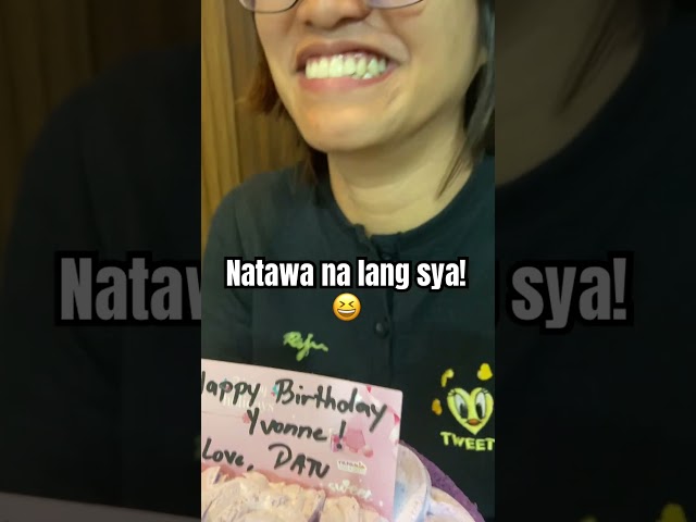 Napilitan lang ba sya? Hahaha!