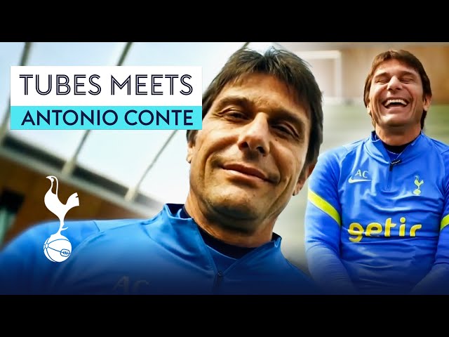 "I like to BRING the tackles in training!" 💪 | Tubes Meets 'The Godfather' Antonio Conte