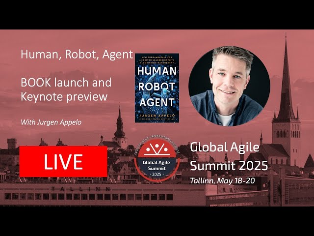 Will AI Eat Our Lunch? A LIVE Interview with Jurgen Appelo