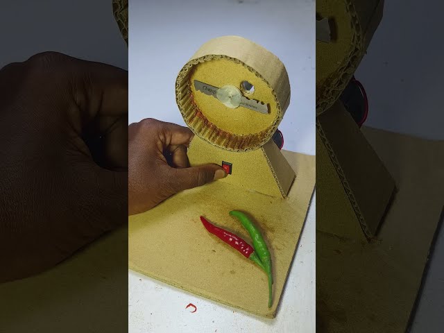 chilli cutting machine diy #dcmotor #youtubeshorts #motor #shorts