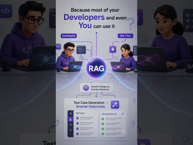 QA Engineers: Learn RAG & Build Your Own QA Copilot 🤖 #shorts