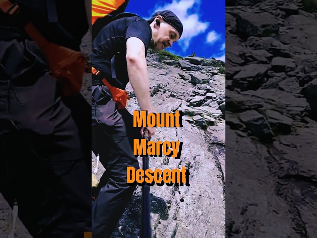 Marcy Descent #hiking #mountains #nature #adventure #backpacking #adirondacks #adk #shorts