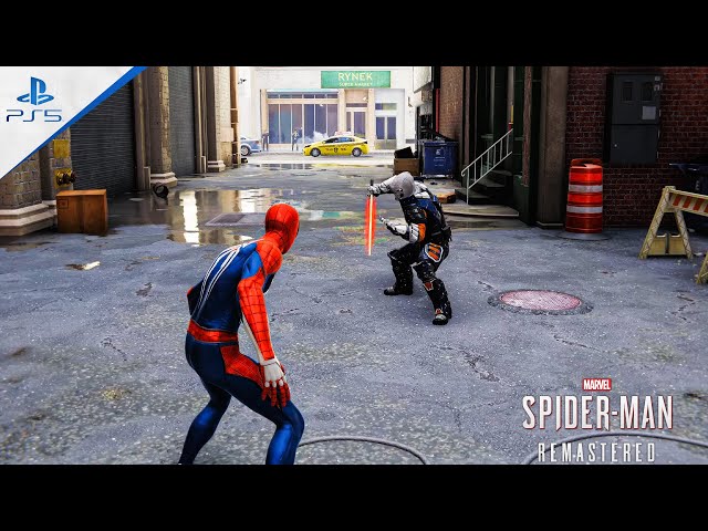 Spider Man VS Taskmaster - Marvel’s Spider Man Remastered (PS5) │4K 60FPS HDR RAY TRACING