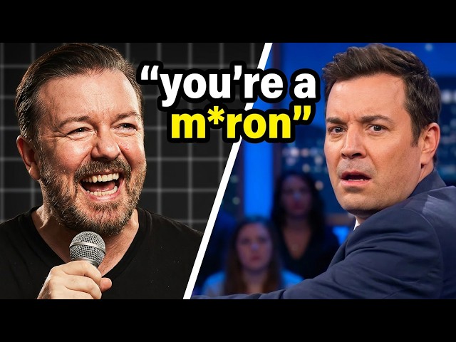 The Moment Ricky Gervais Silenced The Entire Room!