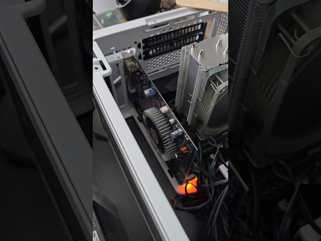 Currently working on a fun video, my GPU from 2007 is still working 👀 sort of....