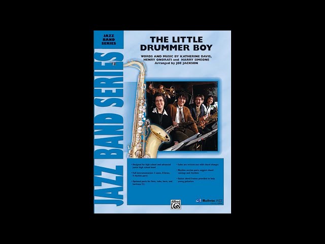 The Little Drummer Boy, arr. Joe Jackson – Score & Sound