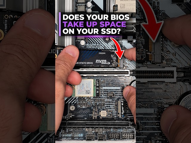 Does Your BIOS Take Up Space on Your SSD?