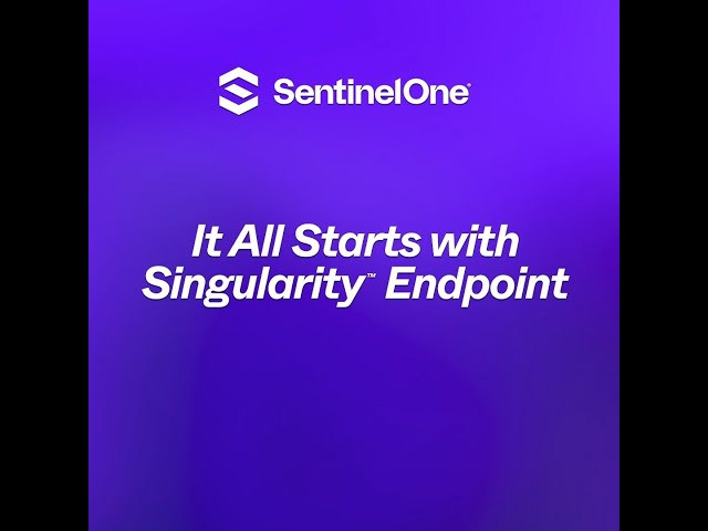Singularity Endpoint - Superior Capabilities