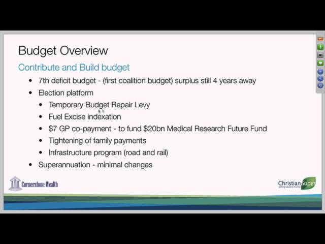 02 The 2014 Federal Budget Overview