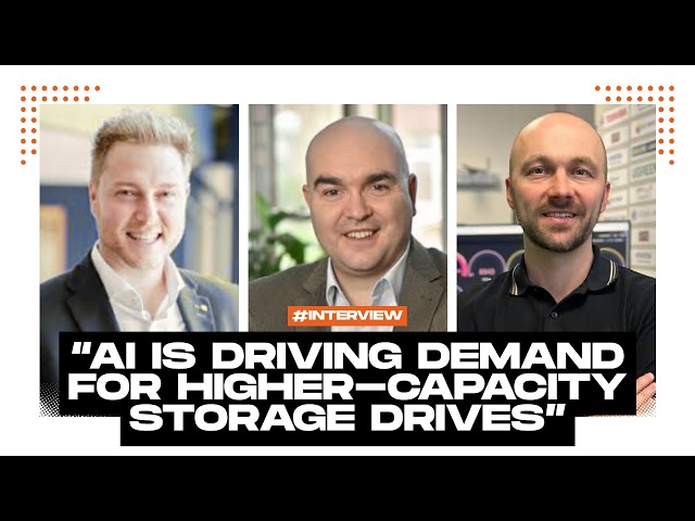 Toshiba on the Future of HDD Storage: How AI Is Driving Demand for Higher-Capacity Drives