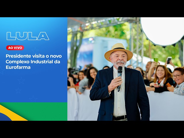 President visits new Eurofarma Industrial Complex