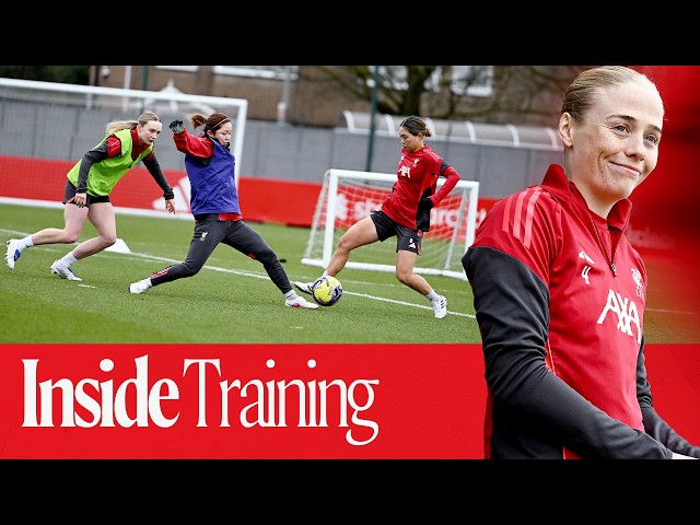 Inside Training: Merseyside derby warm-up & up close with Grace Fisk!