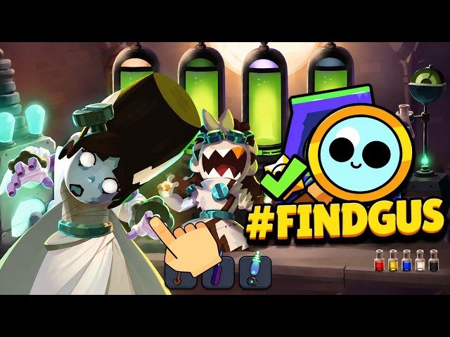 How to FIND GUS in Laboratory under 2 Minutes | Room 3 Brawl Stars! 