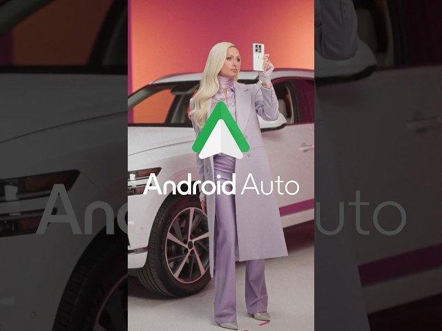 Paris Hilton x Android Auto