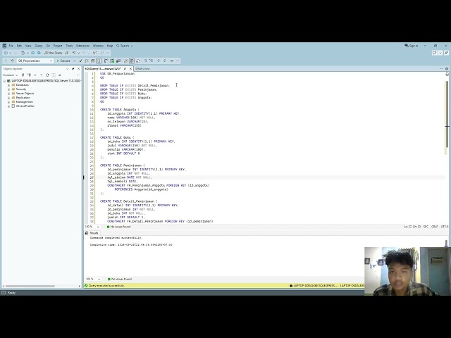 Cara menggunakan SQL Server part 2