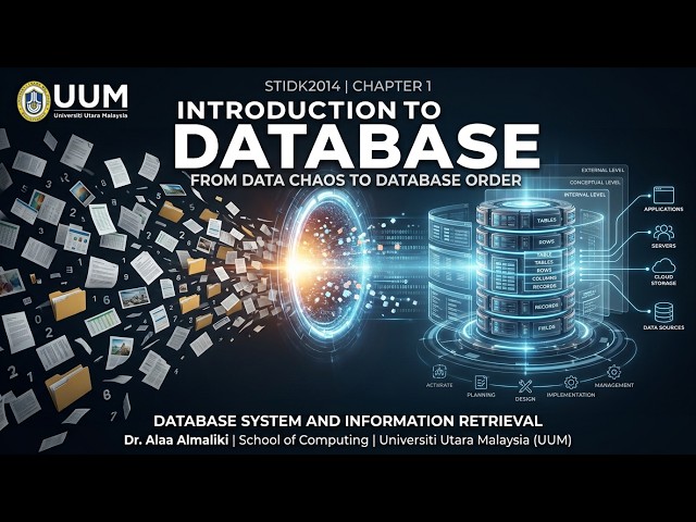 STIDK2014 Database System and Information Retrieval | Chapter 1: Introduction to Database