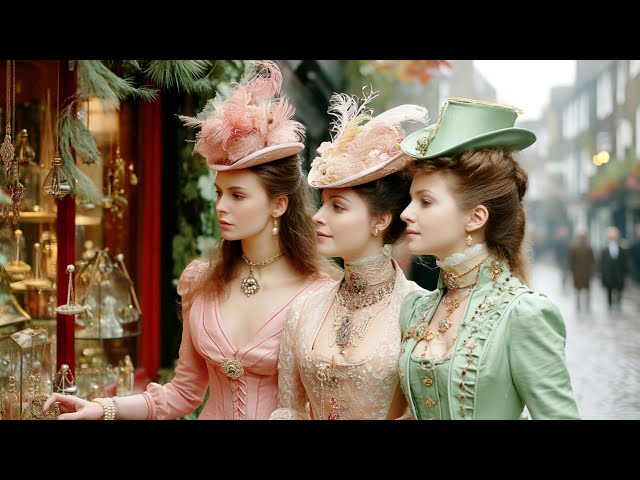 Visual Poems | Victorian Era | London Street Life 1870s | AI Music Video 