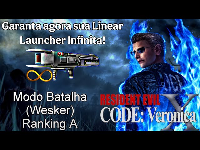 Resident Evil Code Veronica X Battle Mode Guide with WESKER! - A Rank!