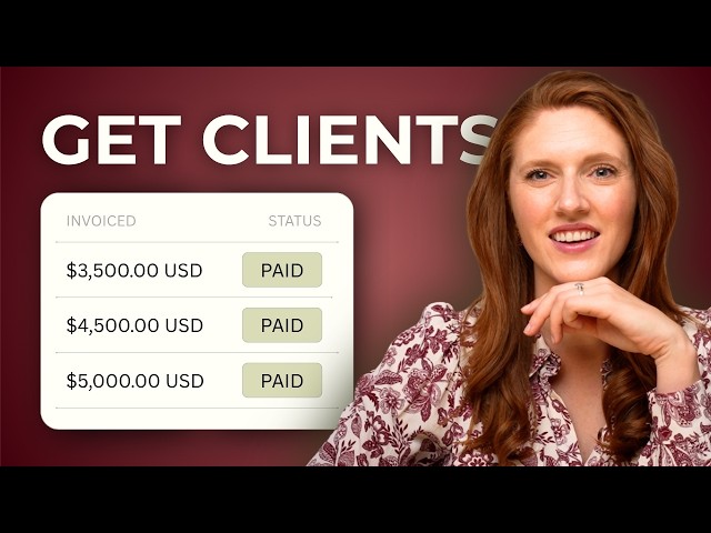 How to Find Clients as a Web Designer: 4-Ingredient Strategy