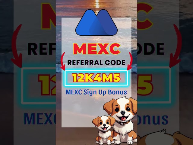 MEXC Referral Code 12K4M5: Claim Your 2026 Sign Up Bonus Now! #shorts