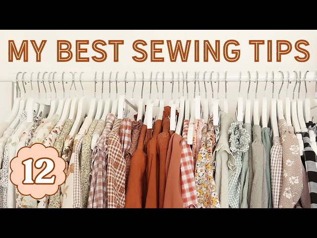 How to Make Your Sewing Look More Professional (My Best Sewing Tips!) | Sewing For Beginners #12