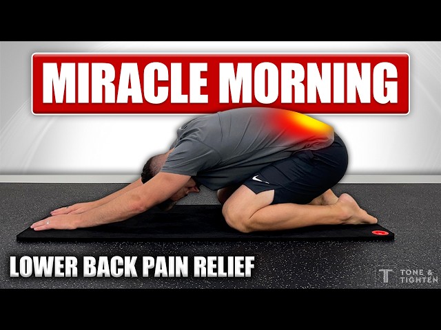 Back Pain Relief Stretches [7-Minute Daily Morning Routine]