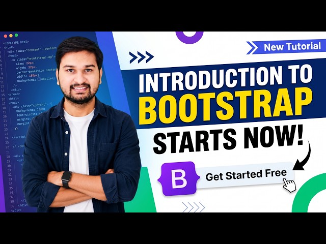 Introduction to Bootstrap 5 🚀 | Web Development for Beginners