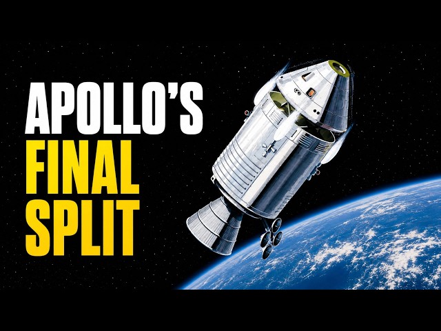 How Apollo Separated the Command Module from the Service Module Before Reentry