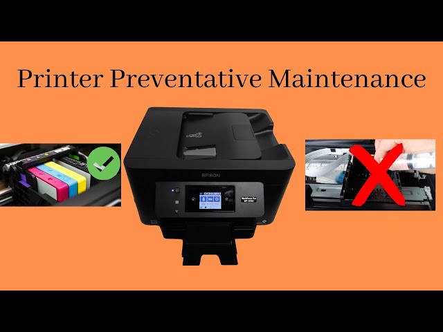 How To Maintain Your Printer, Preventative Maintenance