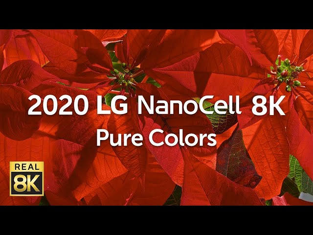 2020 LG NanoCell 8K l  Pure Colors 8K HDR 60fps