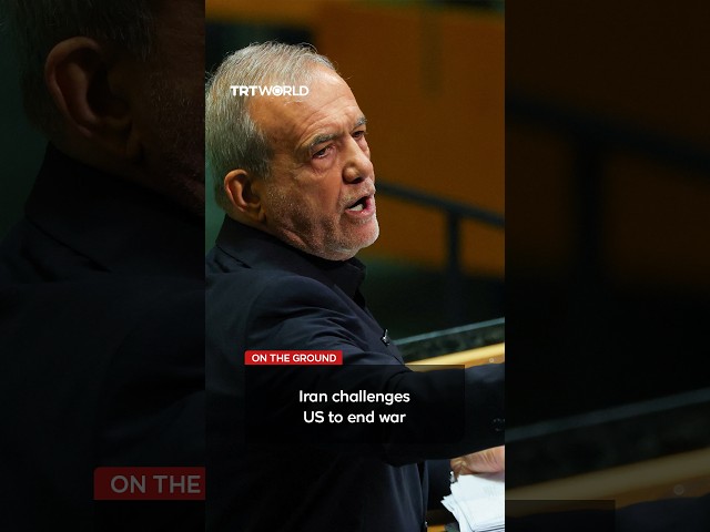 Iran says it's up to US to choose whether or not to end the war