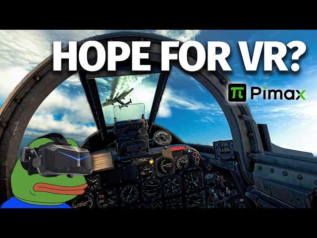 Is VR in IL-2 Korea Really That Bad? // Settings Guide with the Pimax Crystal Light