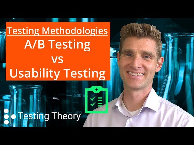 Usability Testing vs. A/B Testing