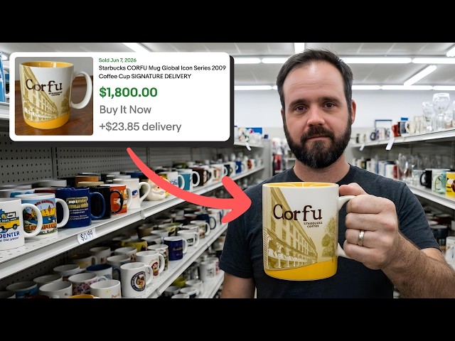 The Secret To Thrifting Insanely Valuable Coffee Mugs