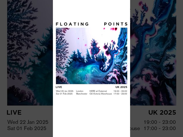 London & Manchester! Live electronic shows coming next year! Cascade, Crush, lots more. Link in bio✨