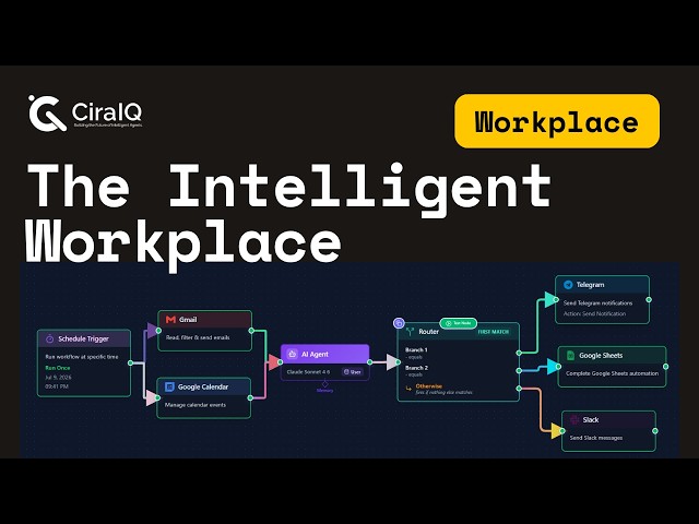 RIP Boring Tasks - Build the Intelligent Workplace with AI Agents