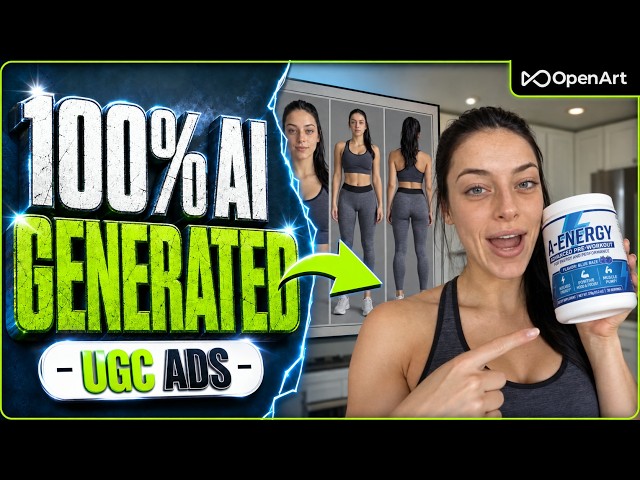 How to Create Hyper-Realistic AI UGC Ads (OpenArt Tutorial)