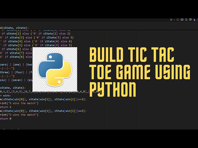 Build a Tic Tac Toe Game in Python | Step-by-Step Tutorial