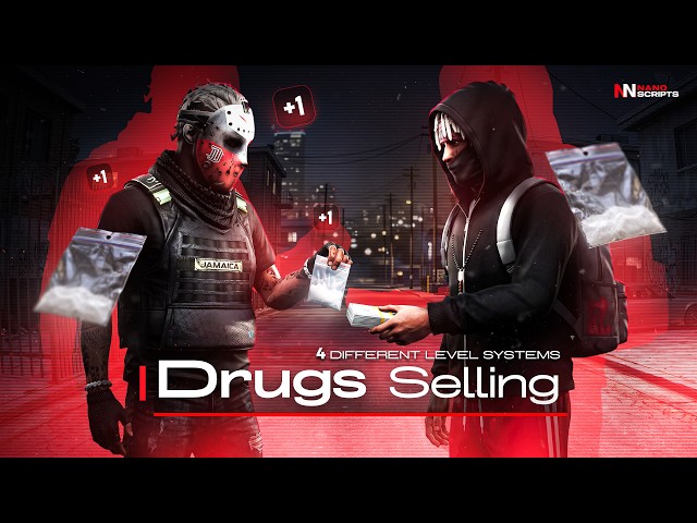 FiveM Drug Selling Script V2 - Build Your Empire | ESX/QBCore/QBox | NANO Scripts