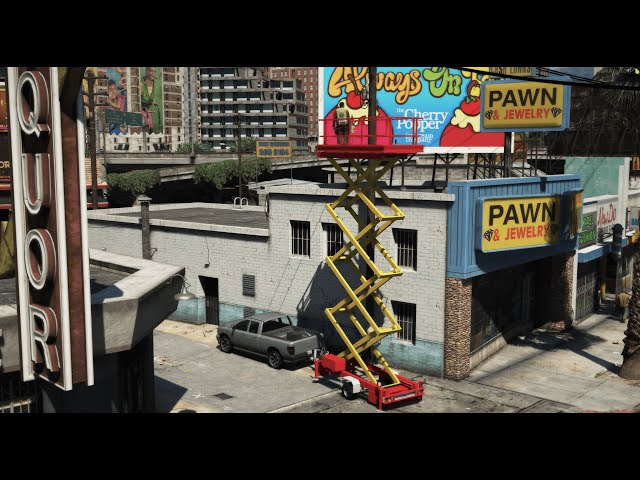 Scissor Lift - FiveM Resource Demonstration [Standalone]